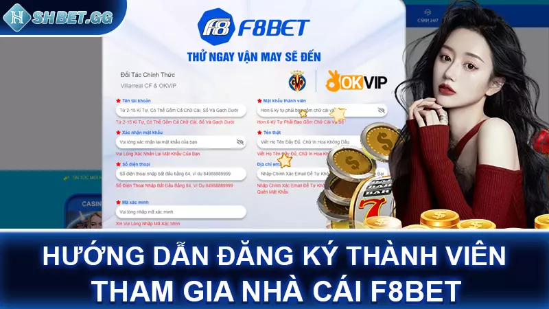 Hướng dẫn đăng ký thành viên tham gia nhà cái F8BET