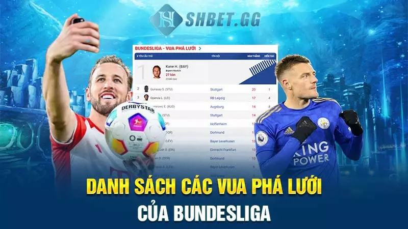 Danh sách các vua phá lưới của bundesliga